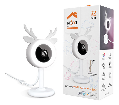 Camara Inteligente Wi-fi Para Bebé Nexxt Nhc-b100