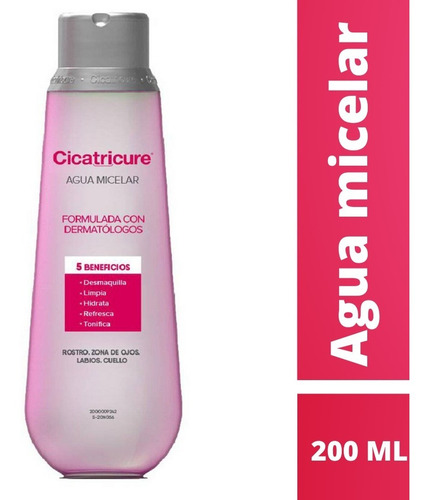 Cicatricure Agua Micelar Nf 5 En 1 X 200ml