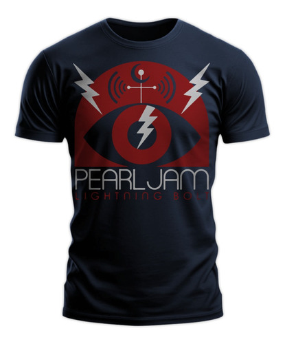Polera Gustore De Pearl Jam - Lightning Bolt