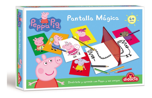 Pantalla Mágica Peppa Pig Didacta Aprende A Dibujar | Cuotas sin interés Pantalla Mágica Peppa Pig Didacta Aprende A Dibujar | Cuotas sin interés