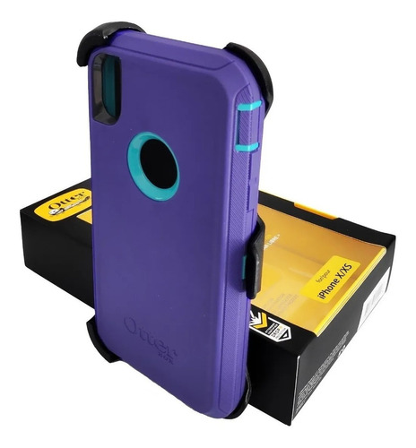 Funda Para iPhone X/xs/xr/xs Max Otter Box Defender Uso Rudo