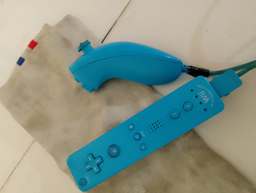 Wii Mote Motionplus Insede + Nunchuck Original Nintendo Wii 