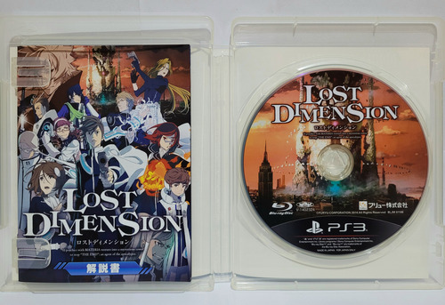 Lost Dimension, Jogo De Rpg Original Japonês Para Ps3 (Usado)