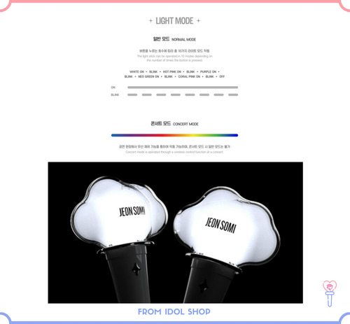Jeon Somi Official Light Stick Original Edición Limitada