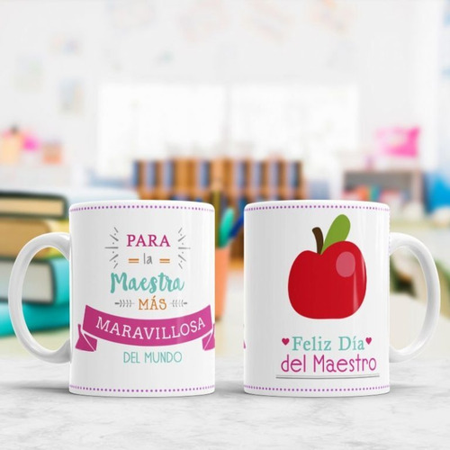 Tazas Personalizadas Para El Día Del Maestro