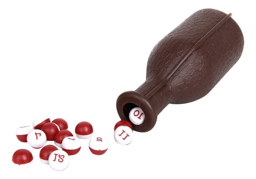 Jja 1pc Billar Dados Kelly Pool Botella Con 16 Bolas