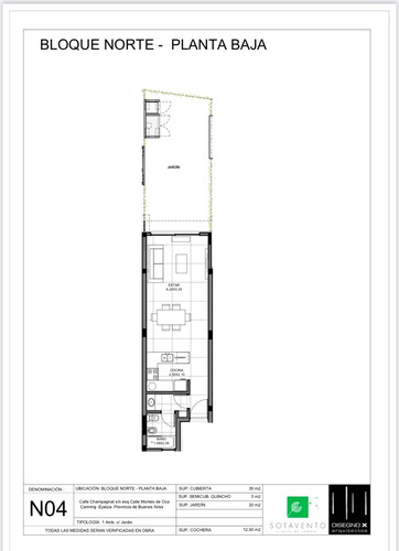 Imagen 6 de 6 de Venta- Mono Ambiente A Estrenar En Complejo Sotavento