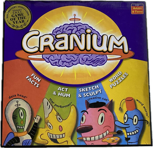 Juego De Mesa Cranium Board Game En Inglés Original