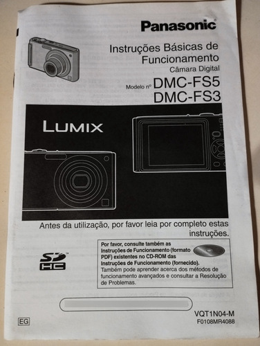 Cámara Digital Panasonic Lumix Fs3 Negra Negro (Usado)