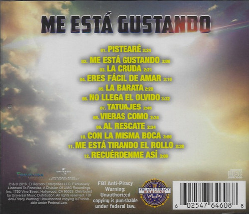 Banda Los Recoditos Me Esta Gustando Cd Importado