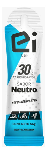 Gel Deportivo Ei, Energía Infinita De 46g.x 4u. Neutro