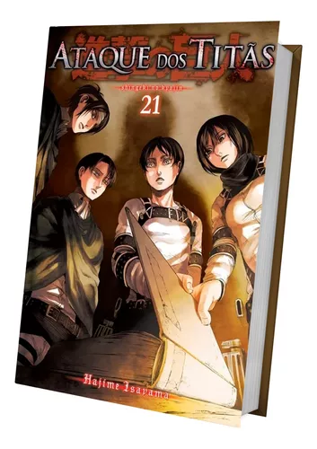 Livro Ataque dos Titãs Vol. 1 de Hajime Isayama pela Panini Brasil (2021)