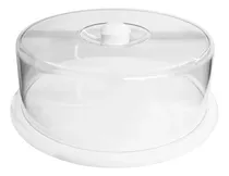 Comprar Panera Redonda Grande De Plástico Pastelera Transparente