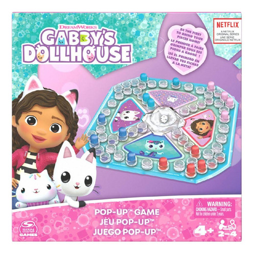 Gabby's Dollhouse - Juegos De Caja Ludo - 98411gl