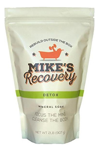Mike's Recovery Detox Pouch Mineral Soak- Bath Salt Muscle R