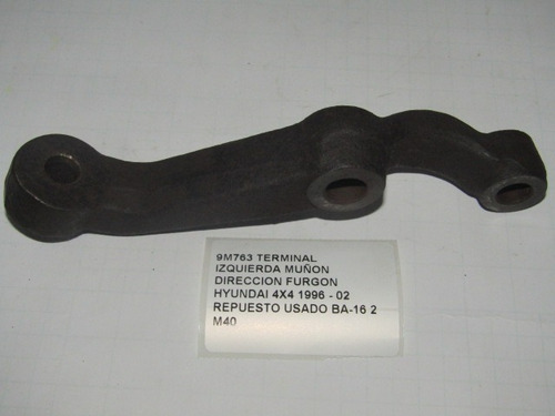 Terminal Izquierd Muñon Direccion Furgon Hyundai 4x4 1996-02 (Usado)