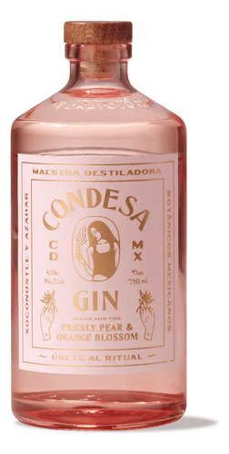 Pack De 6 Ginebra Condesa Xoconostle Y Azahar 375 Ml