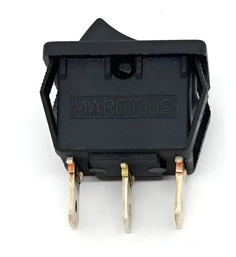 Chave Botão Margirius 16/103 1a 6a Retangular Liga.desl | MercadoLivre