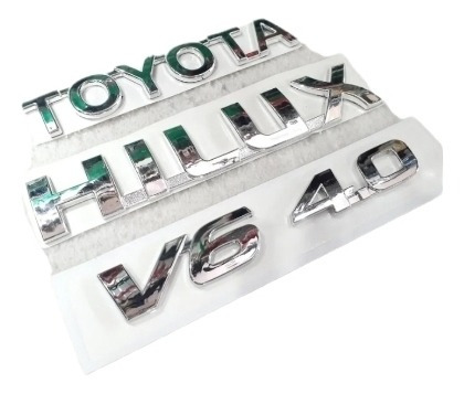Emblema Palabra Logos Hillux Toyota