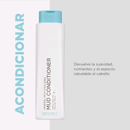 Acondicionador Mineral Rich Seacret - mL a $280