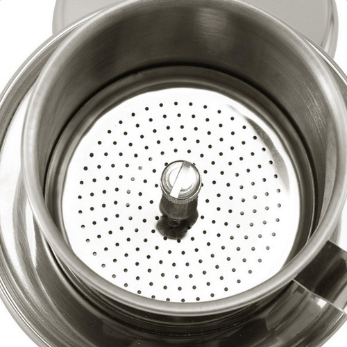 Filtro De Café Vietnamita De Acero Inoxidable Para Plata