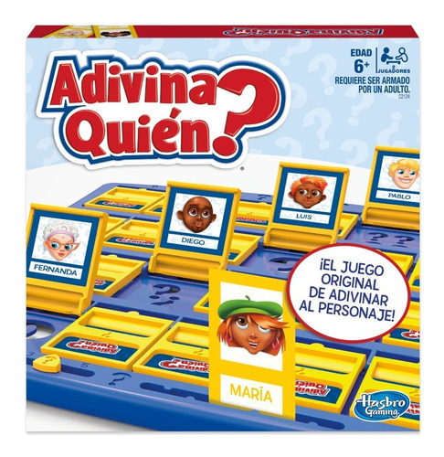 Juego Adivina Quién? Hasbro