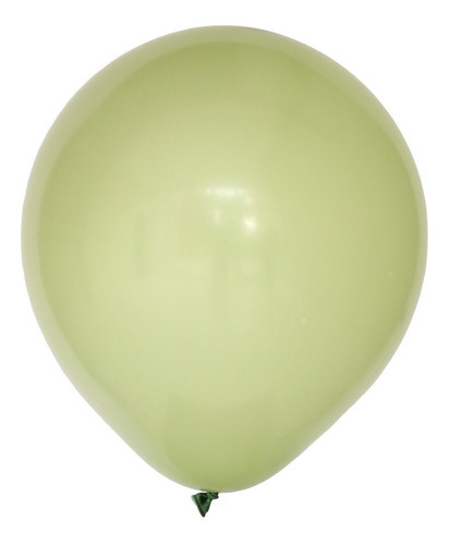 Balão Liso 12 Polegadas 24 Unid Artlatex - Inspire Sua Festa Cores Verde Salvia