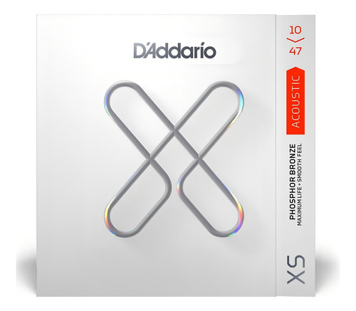 Encordoamento Daddario Violão 010 Phosphor Bronze Xsapb1047