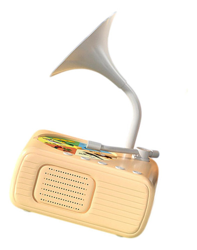 Gramófono Para Niños Con 96 Tarjetas, Juguete De Beige
