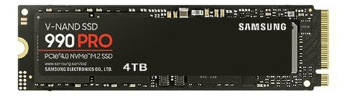 Samsung Serie 990 Pro 4tb Pcie Gen4. X4 Nvme 2.0c M.2 Ssd