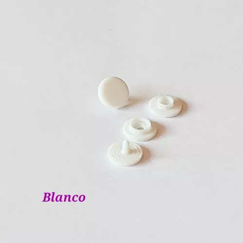 Broche Snaps 10/10 Blanco X 200/u