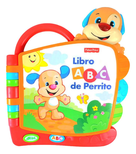 Fisher Price Libro Abc Perrito