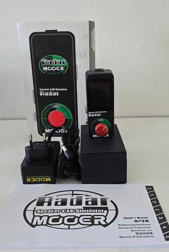 Pedal Mooer Radar Na Caixa Ir Simulador Caixa E Gabinete Preto (Usado)