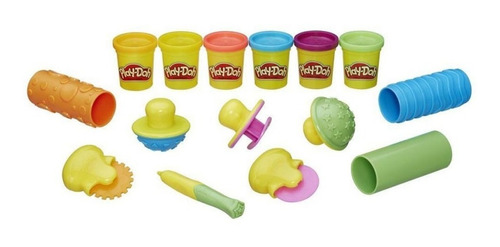 Imagen 2 de 6 de Play-doh Didactico Texturas Y Herramientas