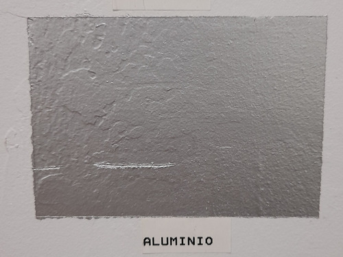 Pintura De Esmalte Color Aluminio Plata Galón