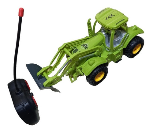 Imagen 2 de 3 de Camion Tractor Excavador De Juguete Con Control Remoto