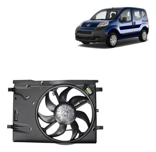 Electroventilador Para Peugeot Bipper 1.4 Dv4td 2012 2017