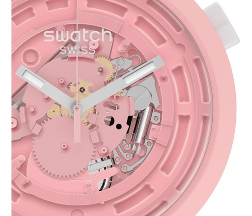 Reloj Swatch Sb03p100 C-pink
