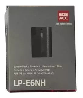 Bat-eria Lp-e6nh Para Câmera Eos 5ds R Com Nota Fiscal Nova