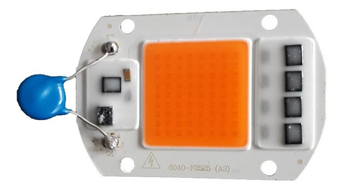 Imagen 2 de 2 de Led Cob 50w Full Spectrum, Cultivo Indoor Grow, 220v Directo