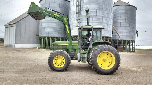 Pala Frontal Para Tractor John Deere, Massey, Fiat + 110 Hp