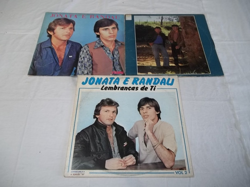 Lp Vinil - Jonata E Randau - 3 Discos