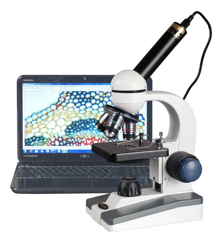 Microscopio Amscope M150c-e Digital 40x-1000x Led 110v Cámar