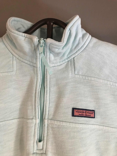Sudadera Unisex Vineyard Vines Talla S Color Aqua (Usado)