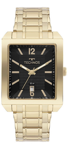 Relógio Technos Masculino Steel Dourado - 2115kob/1p