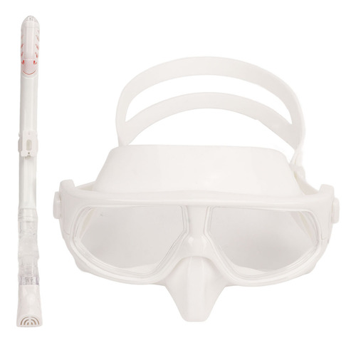 Juego De Gafas De Buceo Dry Snorkel Con Visión Amplia, Antiv