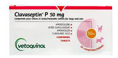 Clavaseptin 50mg X10tab 