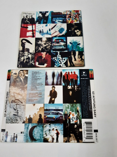 U2 -achtung Baby (caratula Sola)