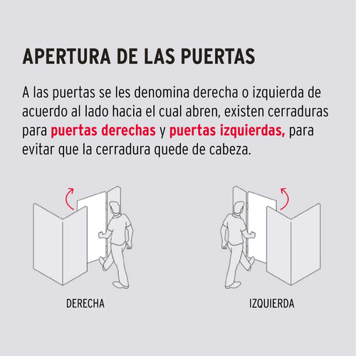 Chapa Cerradura Para Puerta Corrediza Y Abatible, Hermex