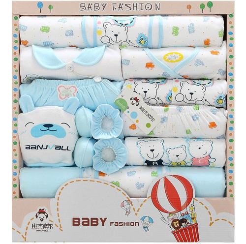 Conjunto De 18 Piezas Para Bebés Recién Nacidos, Ropa Para N